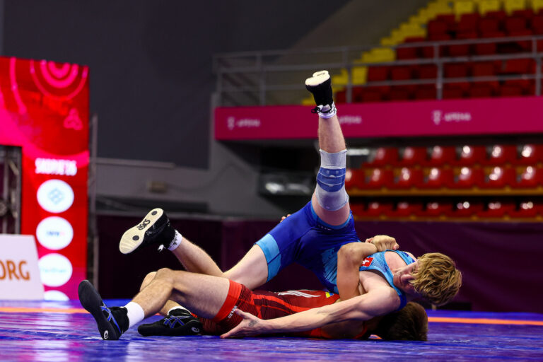 57kg FS - Mykola Bratov (UKR) df. Kevin Birchler (SUI)