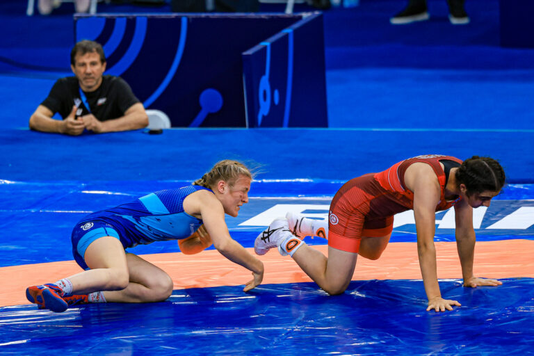 57kg WW - Delia Gisler (SUI) df. Garatel Guliyeva (AZE)