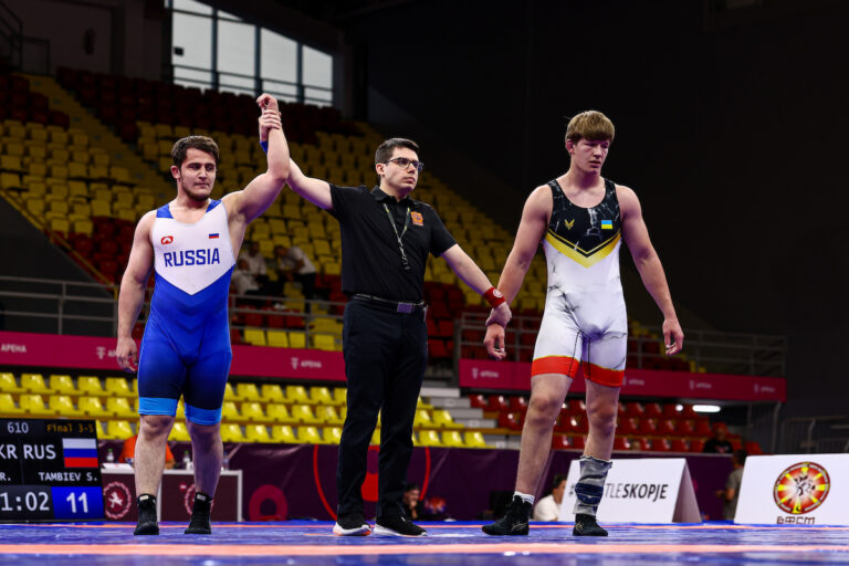 97kg FS - Shamil Tambiev (RUS) df. Rostyslav Kuryliak (UKR)