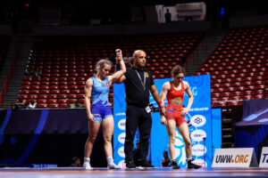 50kg WW - Svenja Jungo (SUI) df. Serineh Diana Crane (ARM)